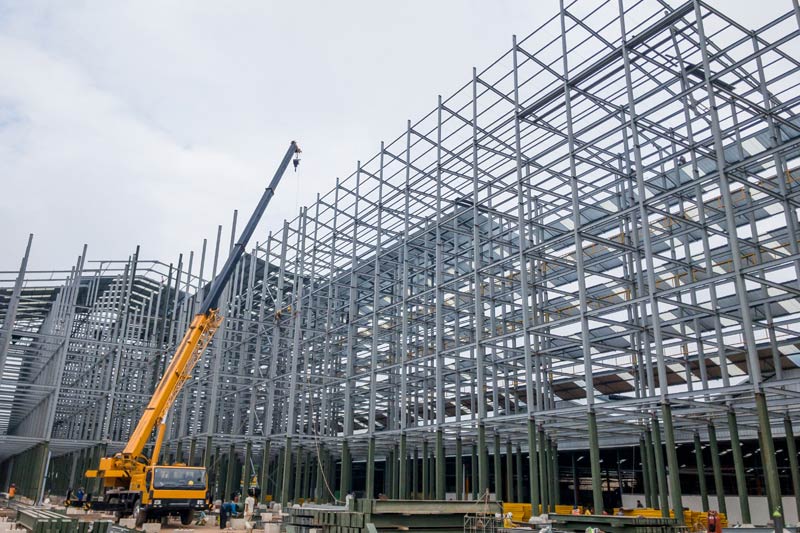 Texas metal buildings construction